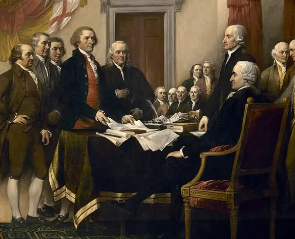 Declaration of Independence (1819) by John Trumbull