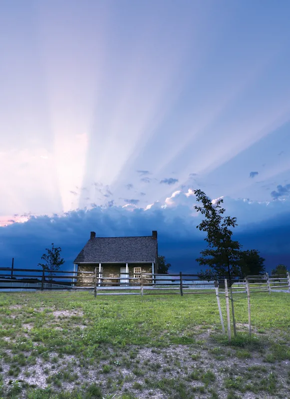Lee's Headquarters on the Gettysburg Battlefield