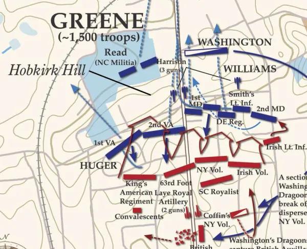 Hobkirk Hill | April 25, 1781 | Phases Four and Five
