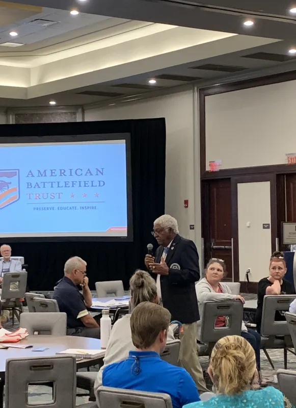 MOH Melvin Morris at 2022 Teacher Institute