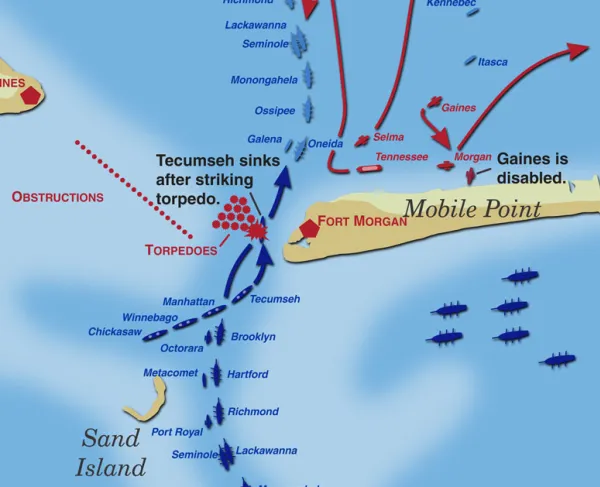 Mobile Bay | Aug 5, 1864
