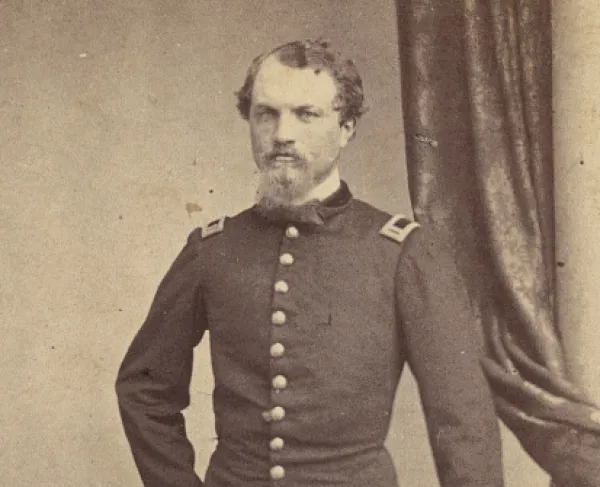 A portrait of Union Gen. William Woods Averell
