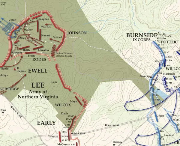 Spotsylvania Court House | May 10, 1864 | 5-11 pm