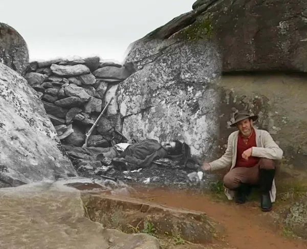 Step Into The Rebel Sharpshooter at Gettysburg Photograph